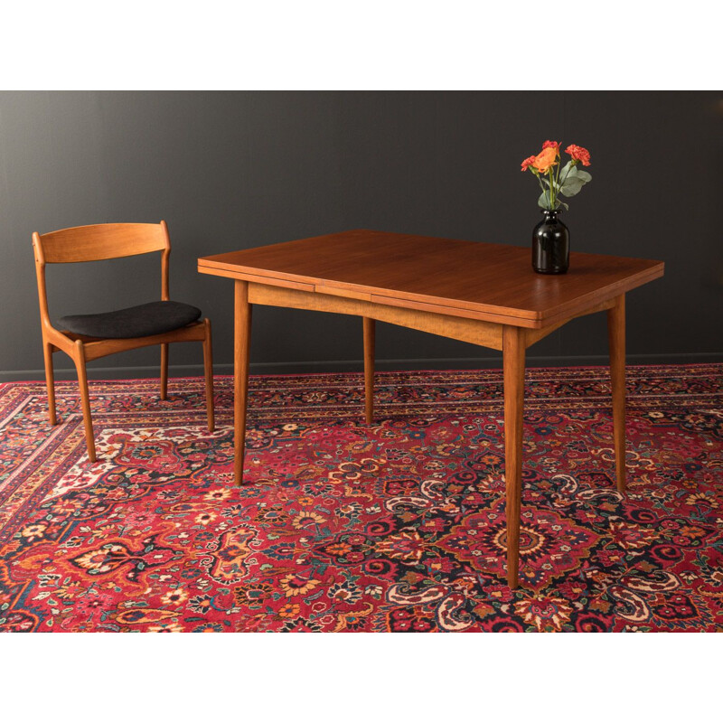 Vintage German Dining table in teak 1960s