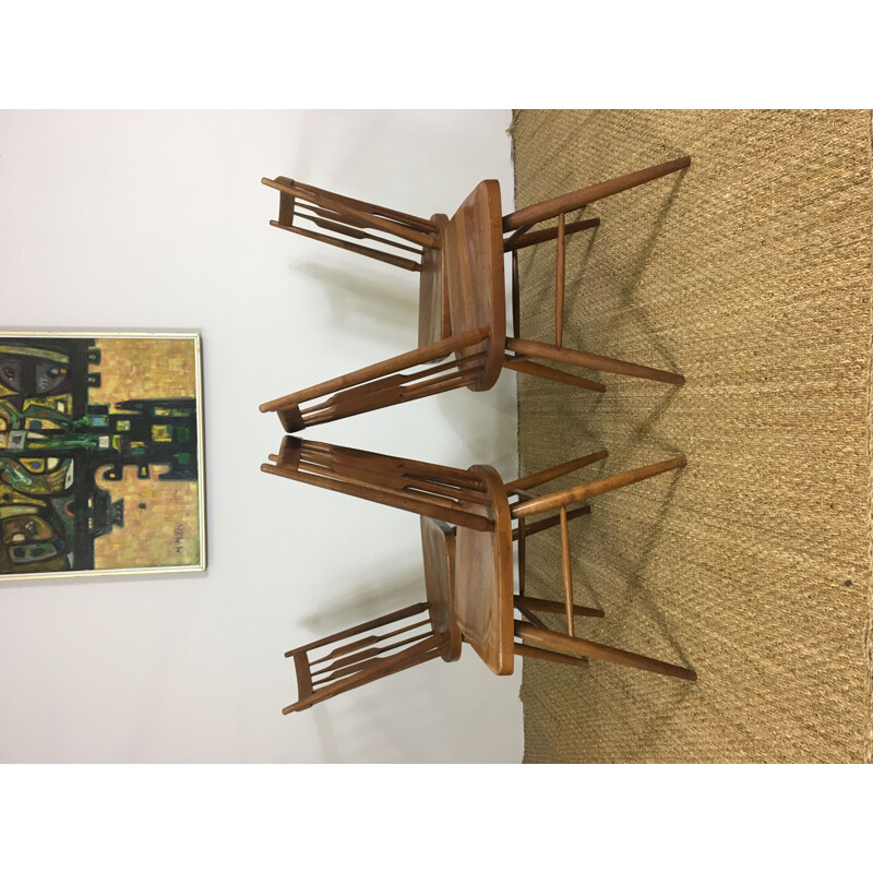 Set of 4 Centennial Chairs by Kipp Stewart for Drexel