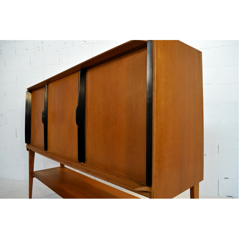 Oak sideboard, Roger Landault - 1950s 