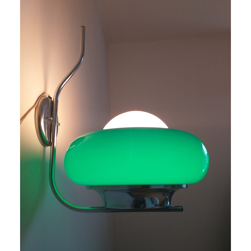 Vintage Wall Lamp Meblo by Harvey Guzzini, Italy, 1970s