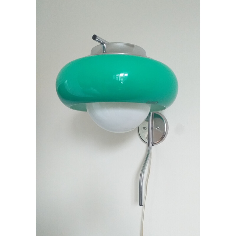 Lampe murale vintage Meblo par Harvey Guzzini, Italie, 1970