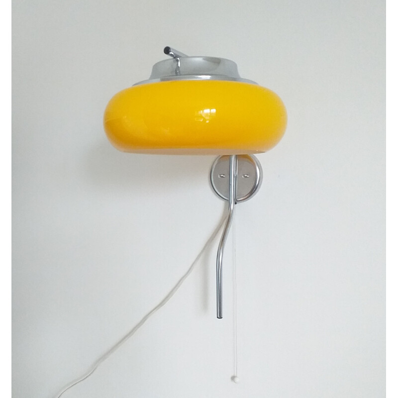Vintage Wall Lamp Meblo by Harvey Guzzini, Italy, 1970s