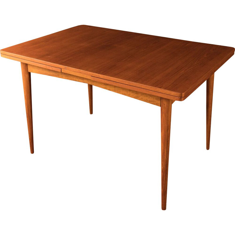 Vintage German Dining table in teak 1960s