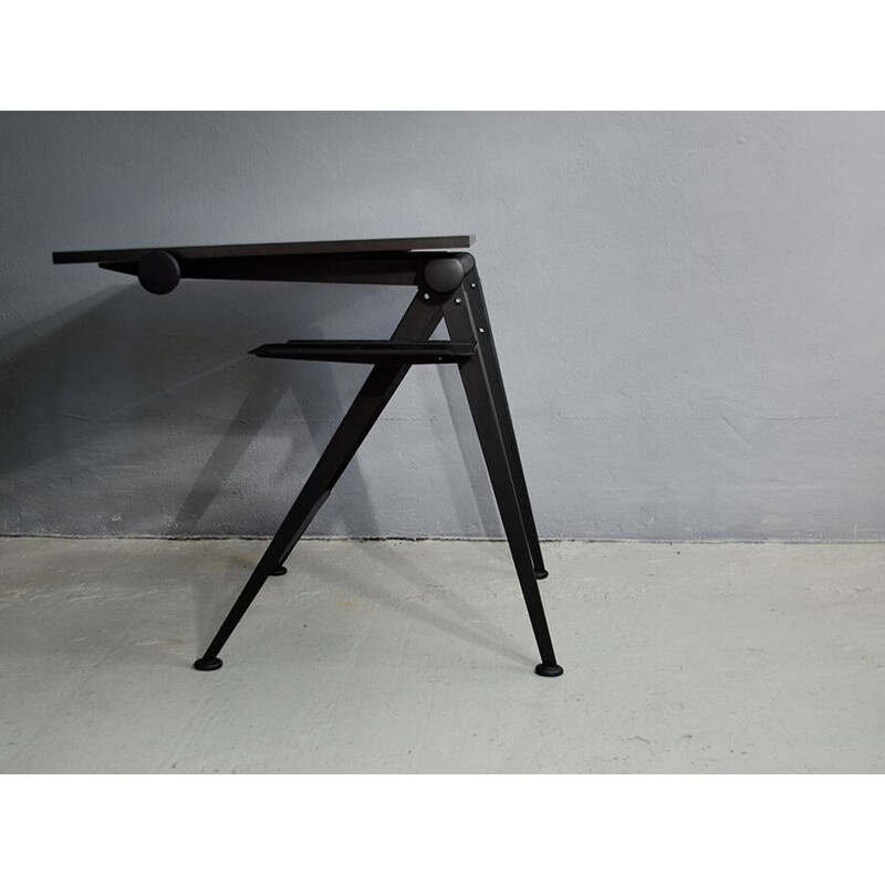 Vintage Desk with Result Chair By Friso Kramer For Ahrend De Cirkel , 1950