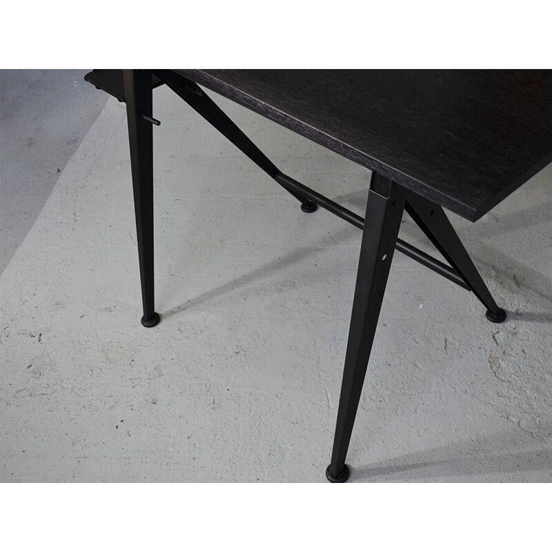 Vintage Desk with Result Chair By Friso Kramer For Ahrend De Cirkel , 1950