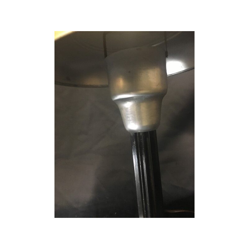 Vintage Art Deco desk lamp in iron and aluminium