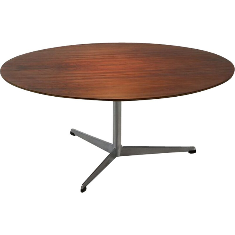 Table basse vintage en teck par Arne Jacobsen 1964