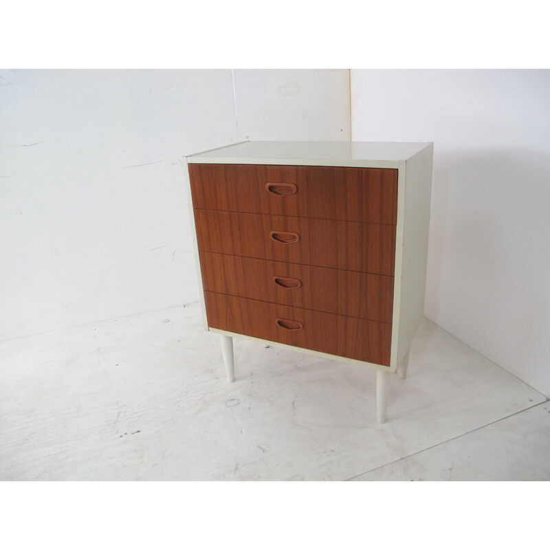 Vintage Scandinavian Teak Chest of Drawers, 1950s