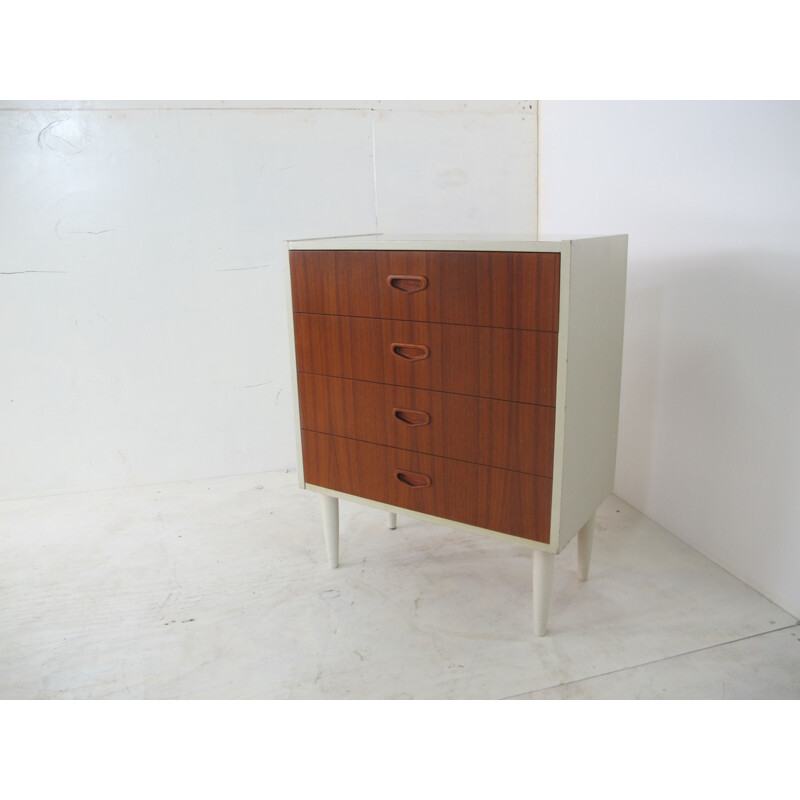 Vintage Scandinavian Teak Chest of Drawers, 1950s