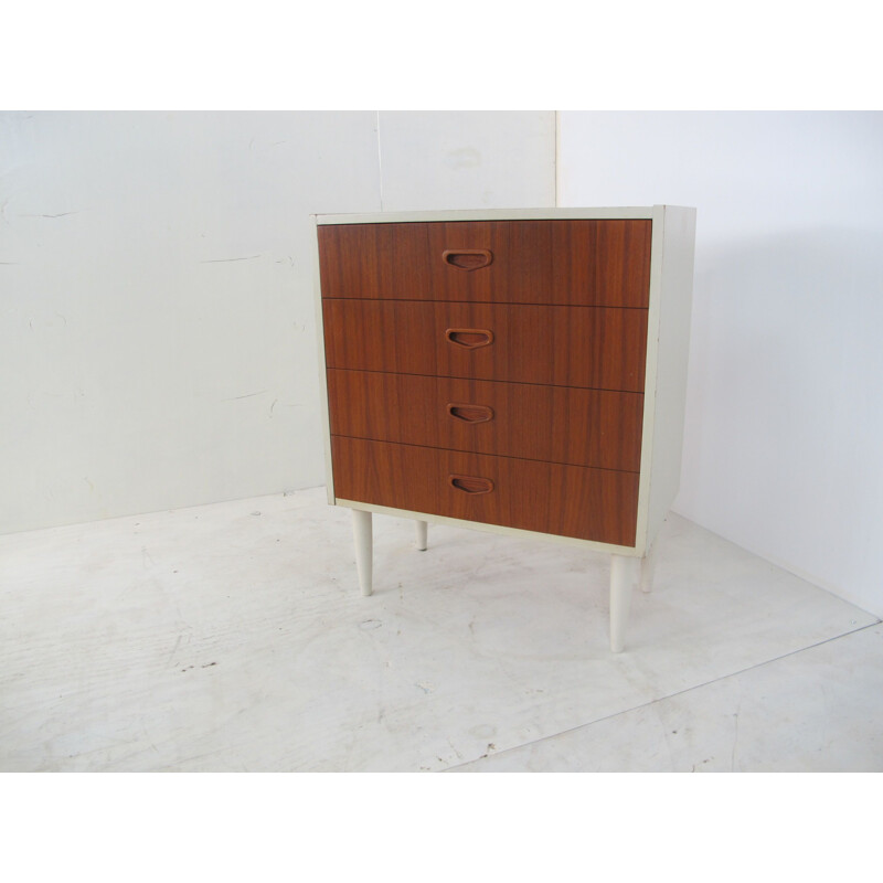 Vintage Scandinavian Teak Chest of Drawers, 1950s