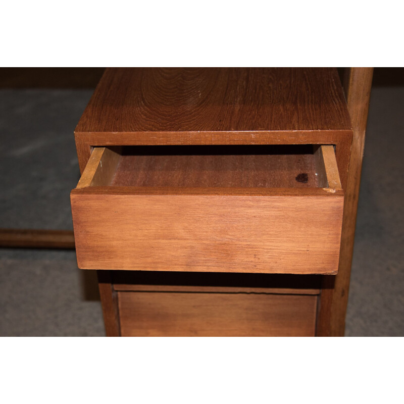 Scandinavian vintage teak desk 1960s 