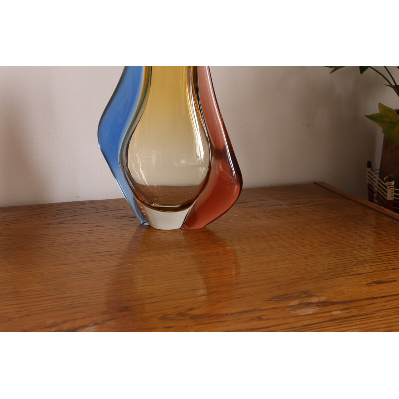 Vintage Bohemian Vase by Hana Machovska 1950 
