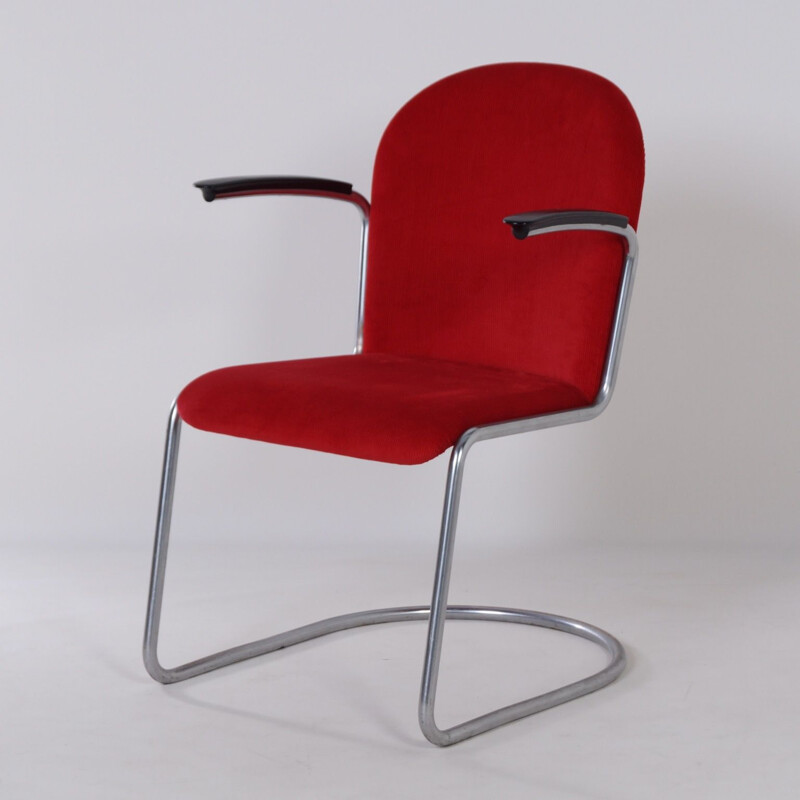 Vintage Sessel 413-R Gispen von Willem Hendrik Gispen, 1950