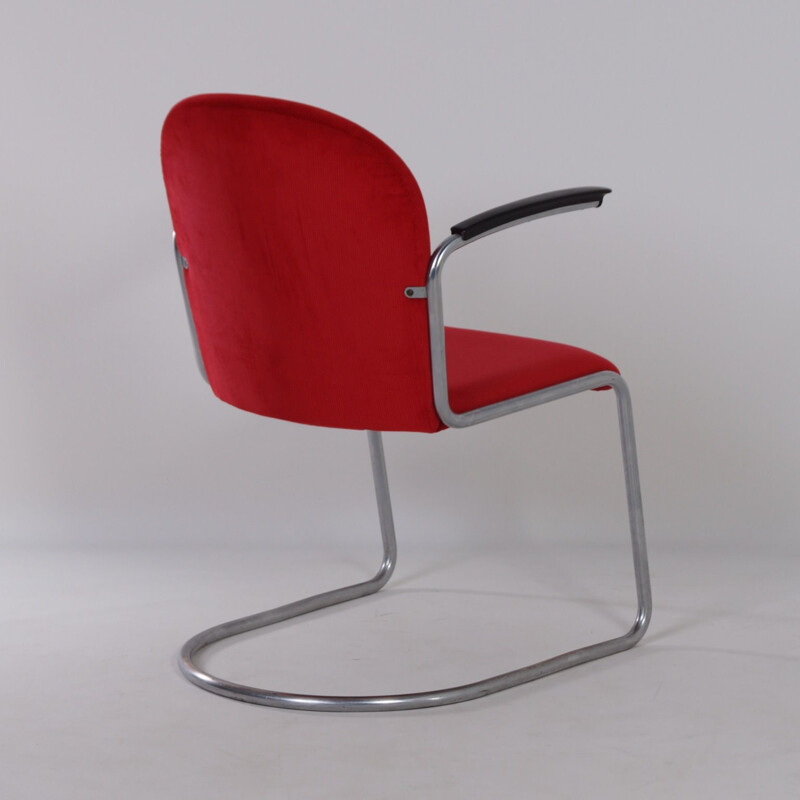 Vintage 413-R Gispen Chair by by Willem Hendrik Gispen, 1950s