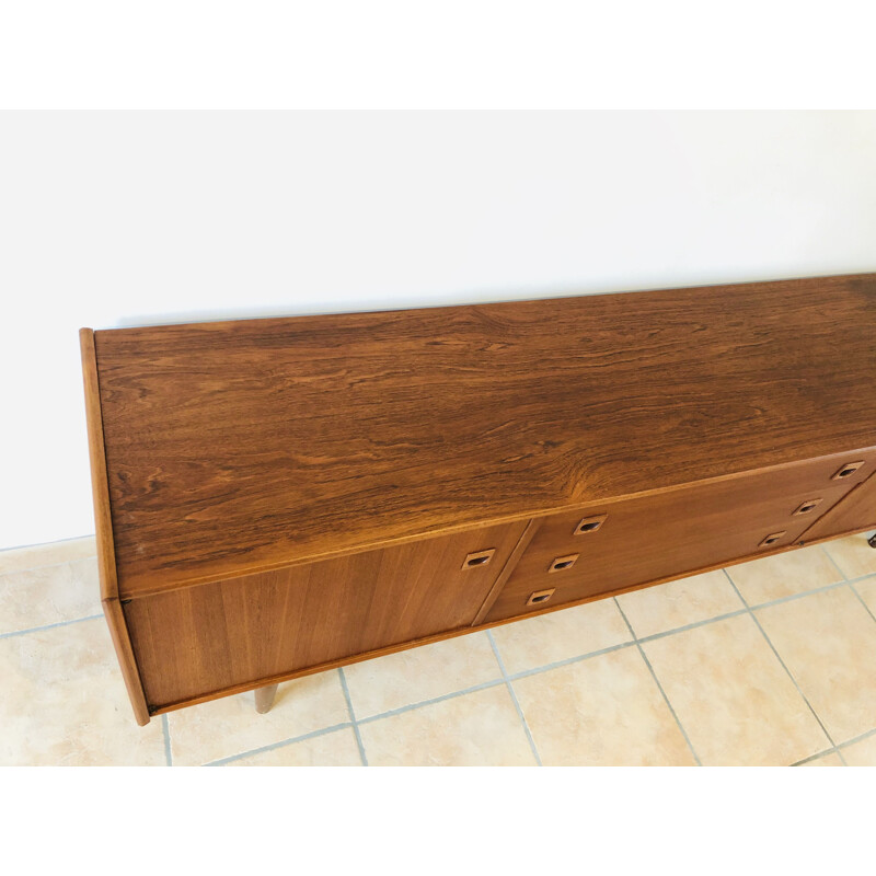 Scandinavian teak vintage sideboard 1960s 