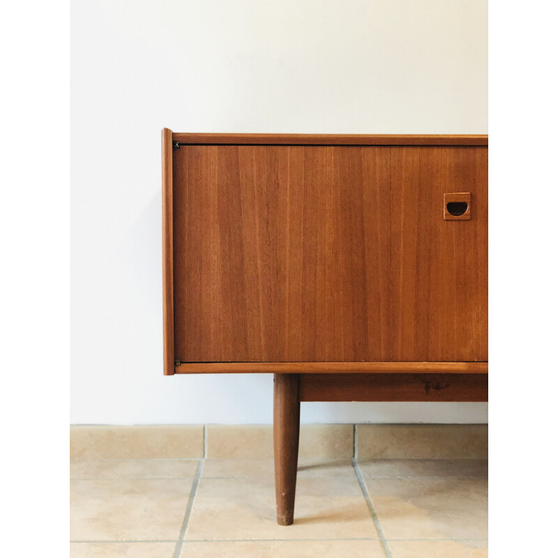 Scandinavian teak vintage sideboard 1960s 