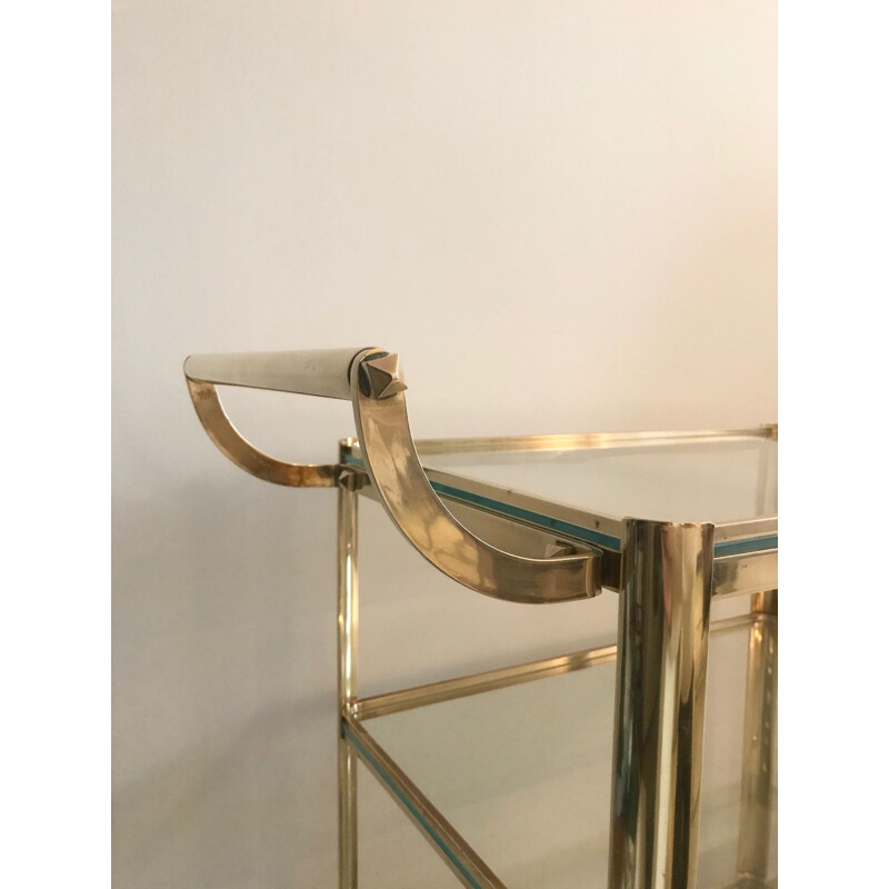 Vintage drinks Trolley by Jacques Quinet for Maison Malabert 