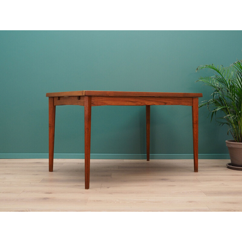 Vintage table in teak veneer, Danish design, 1960-1970 