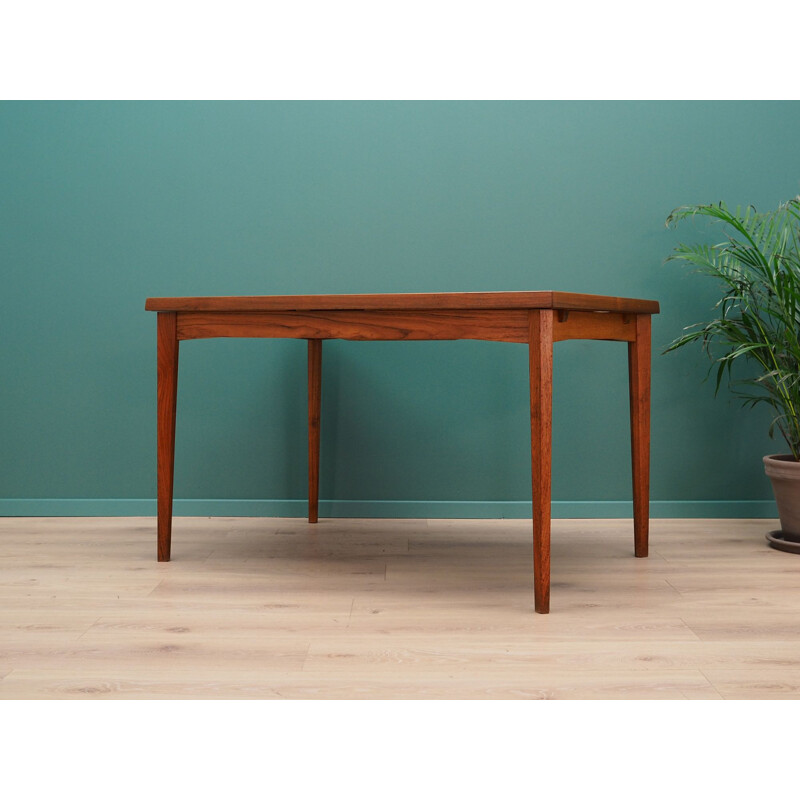 Vintage table in teak veneer, Danish design, 1960-1970 