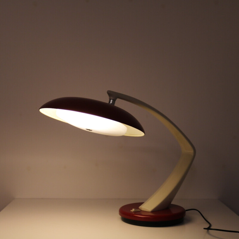 Lampe de table vintage "modèle Boomerang" par Fase, Espagne, 1960s