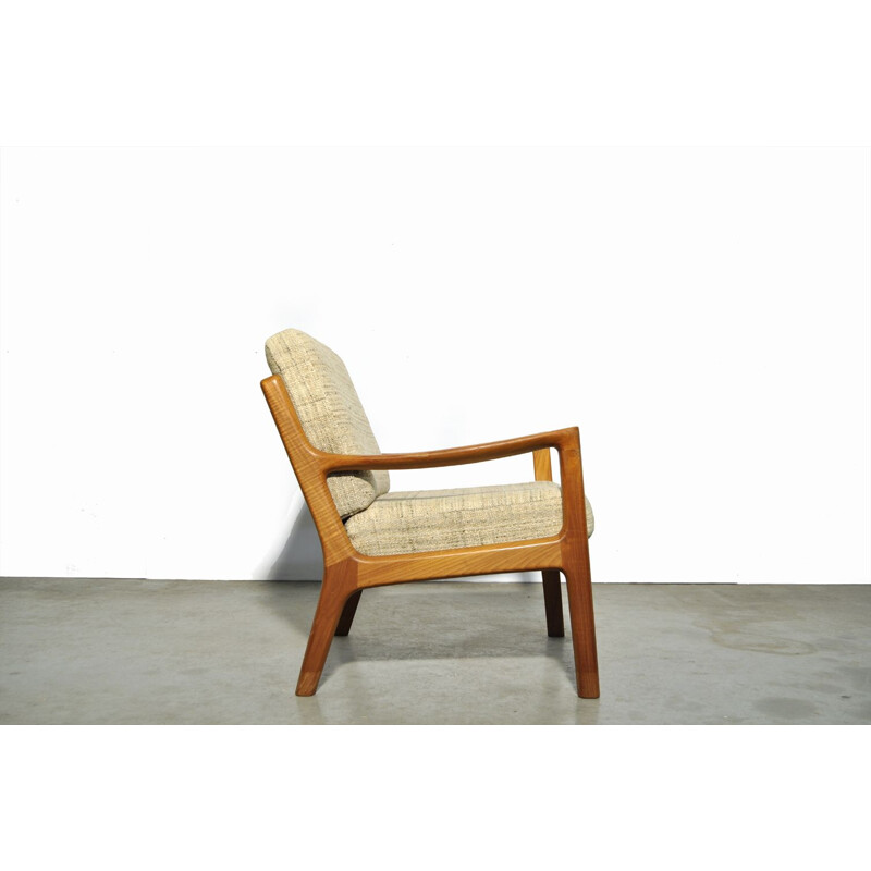 Vintage elegant teak easy chairs "Senator series" by Ole Wanscher for Cado, 1960s