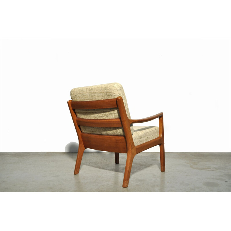 Vintage elegant teak easy chairs "Senator series" by Ole Wanscher for Cado, 1960s