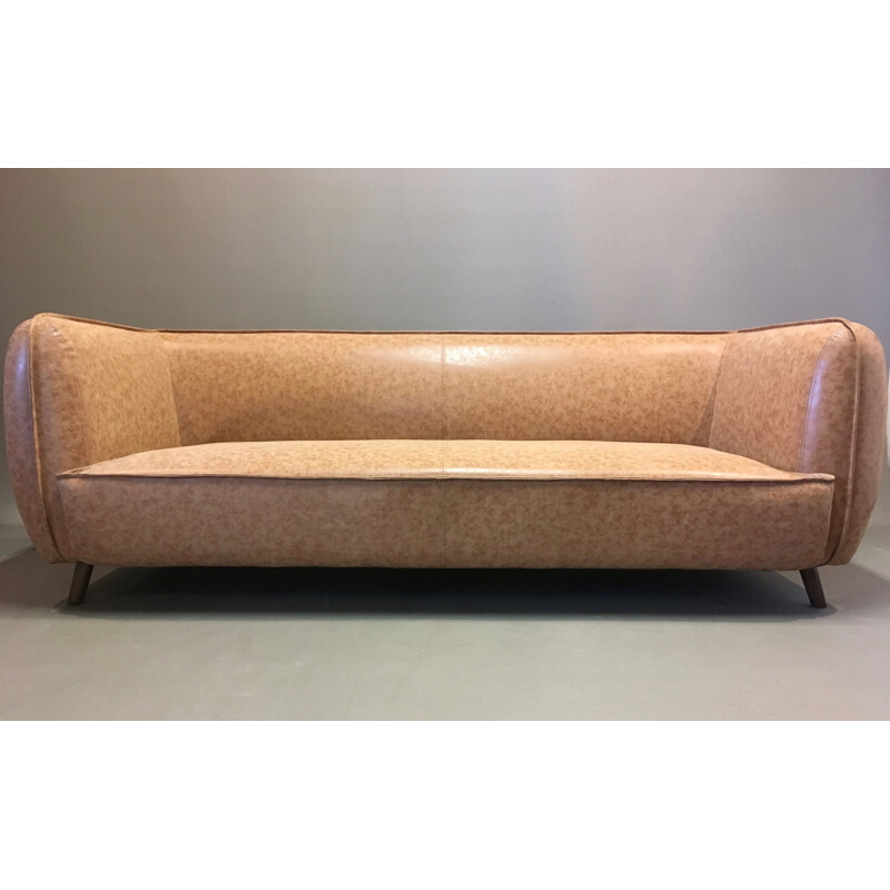 Vintage 4 seater Scandinavian design sofa