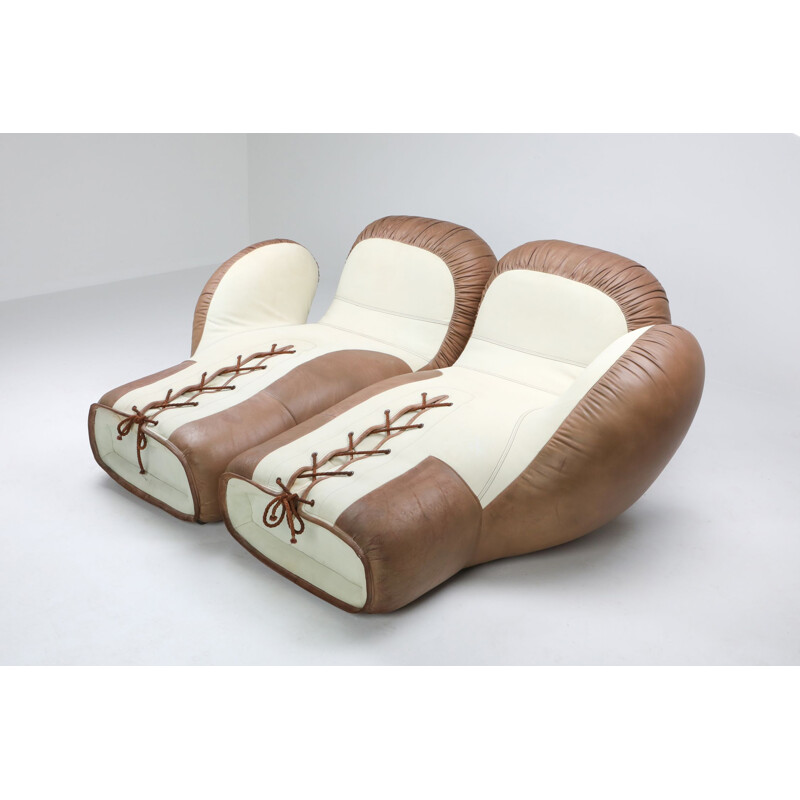 Vintage boxing glove sectional sofa, DS-2878 by De Sede Switzerland, 1978