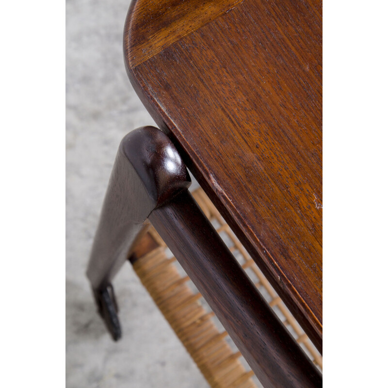  Vintage teak trolley by Johannes Andersen for Silkeborg, 1960s