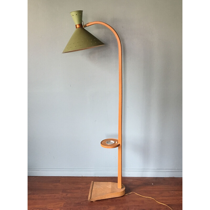 Vintage diabolo floor lamp, 1950