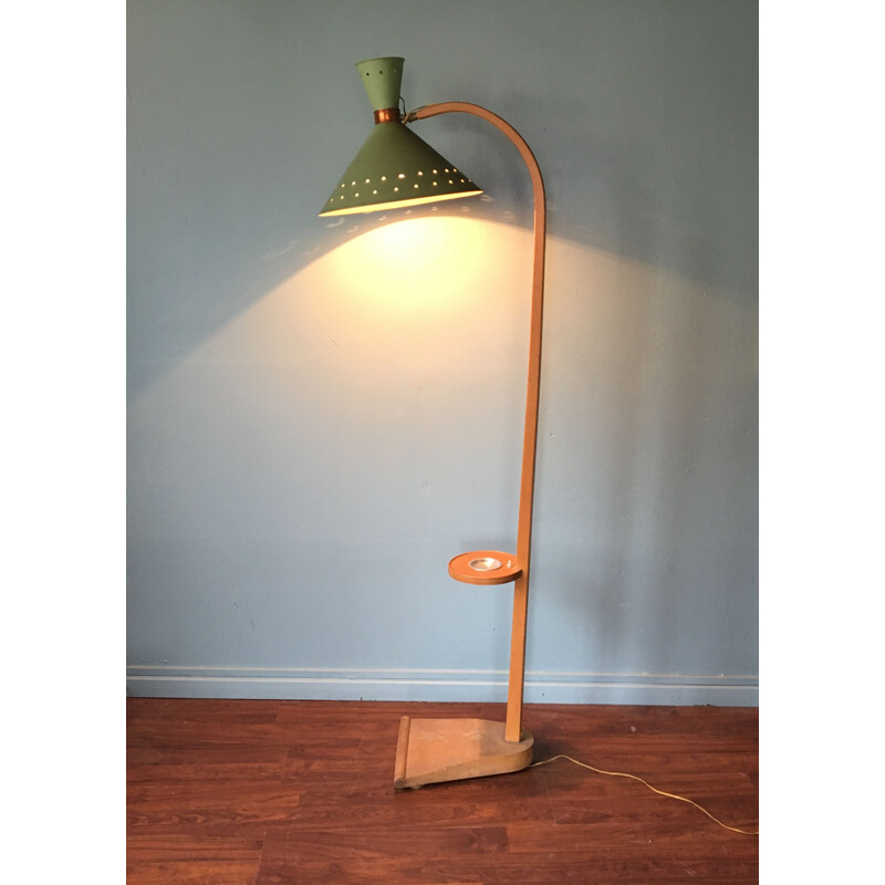 Vintage diabolo floor lamp, 1950