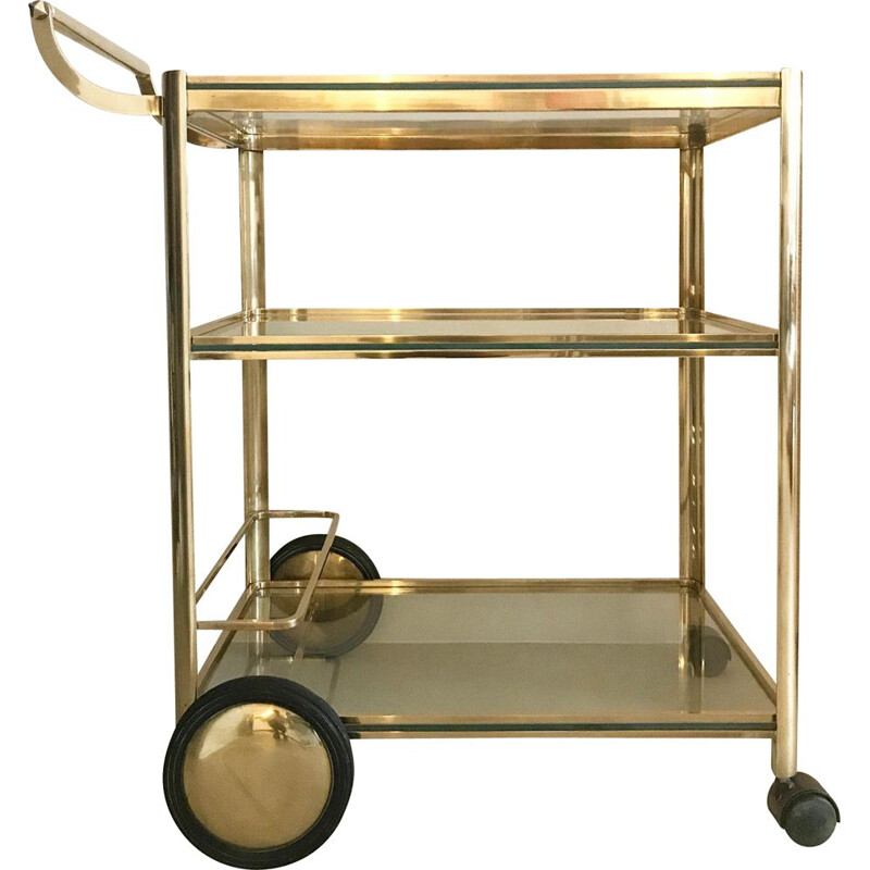 Vintage drinks Trolley by Jacques Quinet for Maison Malabert 