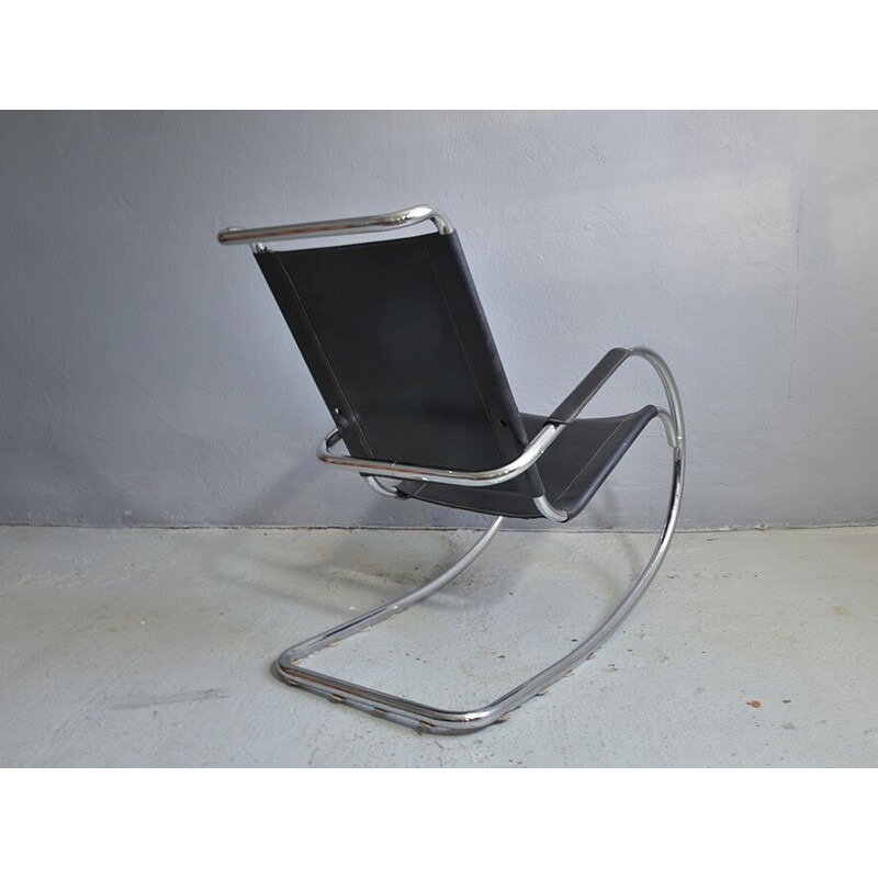 Rocking chair vintage par Fasem 1960s