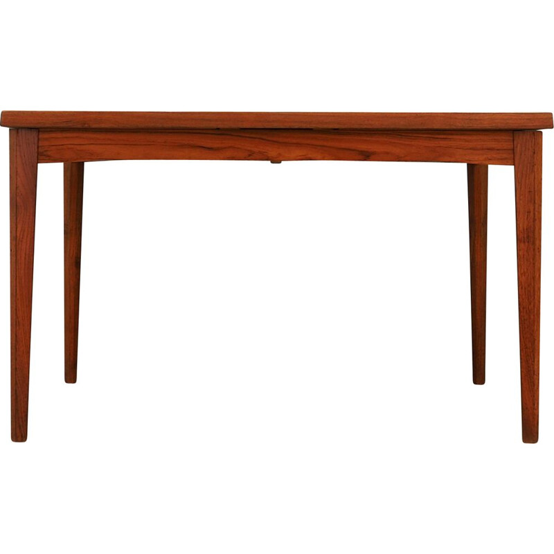 Vintage table in teak veneer, Danish design, 1960-1970 