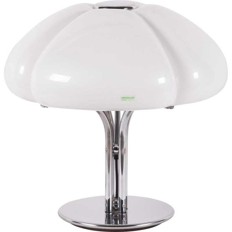 Lampe de table vintage quadrifoglio de Gae Aulenti pour Guzzini, 1970 