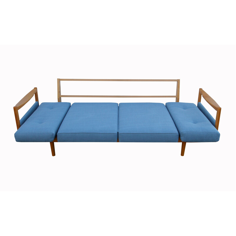 Vintage blue daybed by Wilhelm Knoll, 1960s 