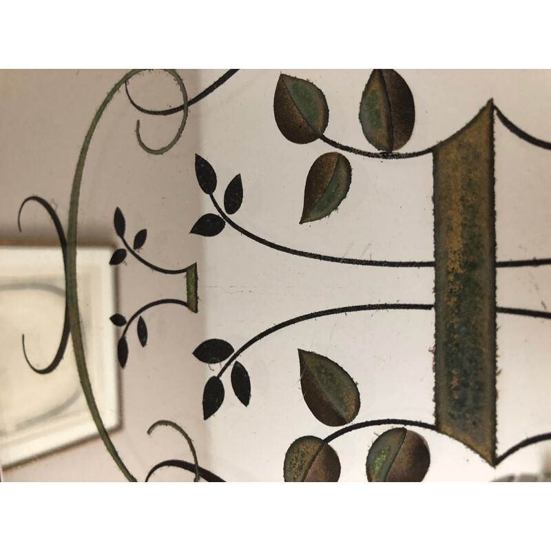 Vintage set of 1930's agglomerated mirrors