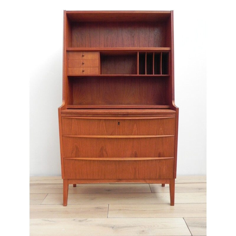 Scandinavian secretary in teak - 1960s