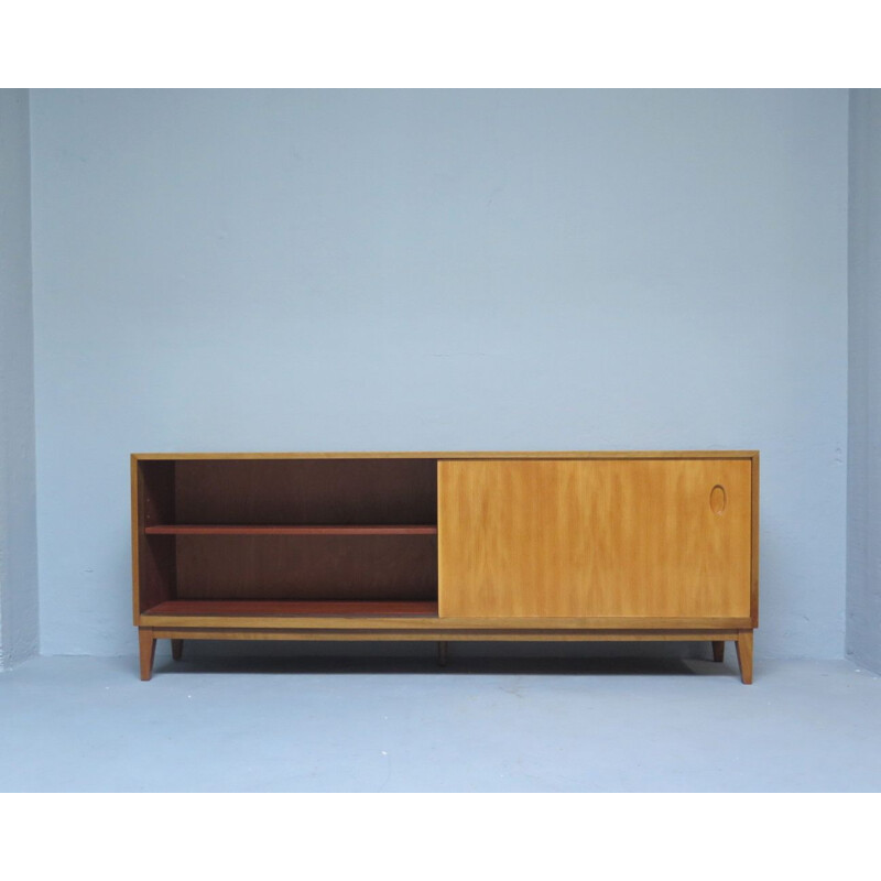 Vintage sideboard with sliding doors , 1960s