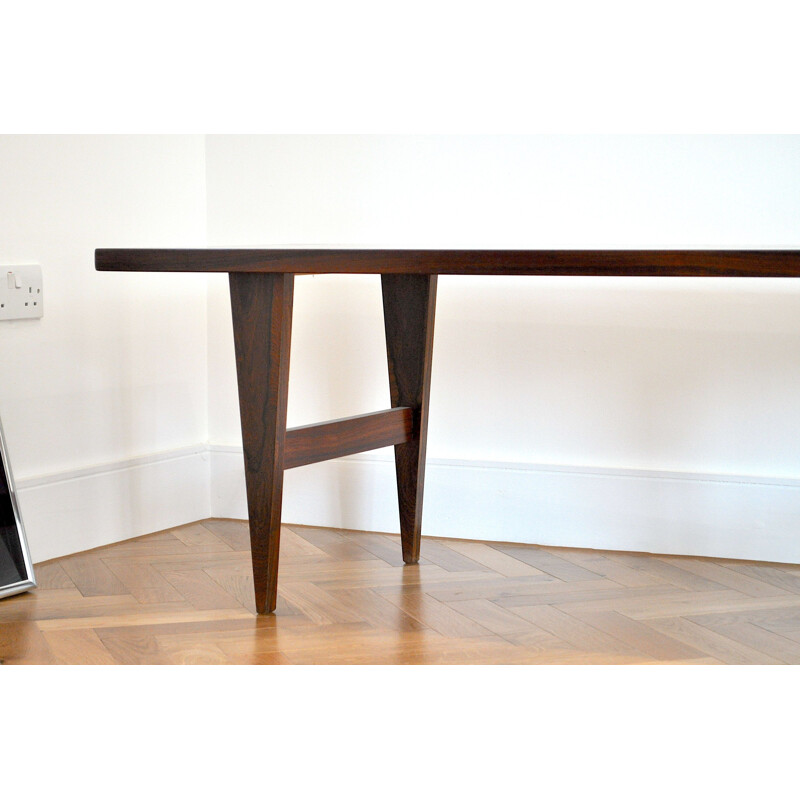 Vintage Rosewood Coffee Table, 1950