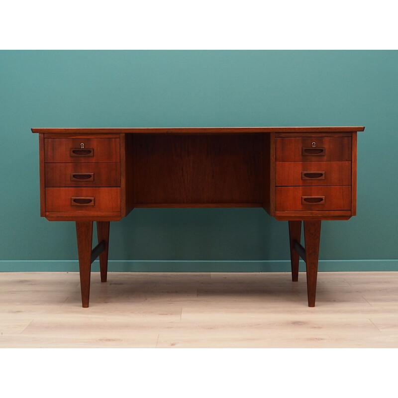 Bureau vintage danois en teck 1960