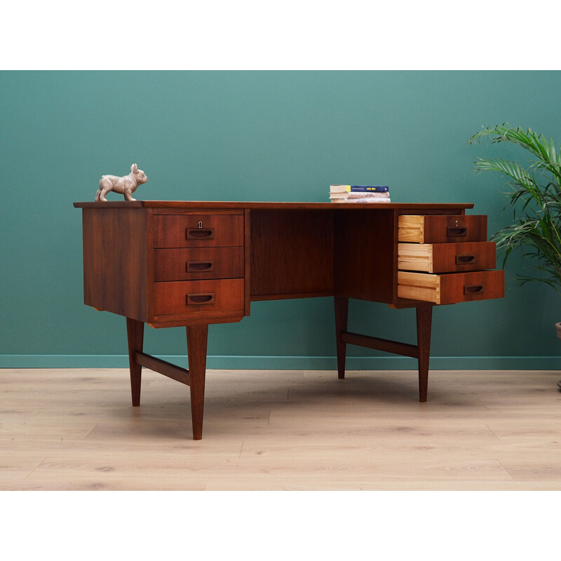 Vintage Danish desk in teak 1960