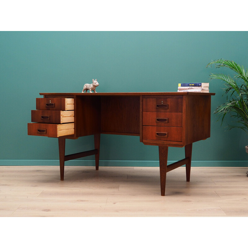 Bureau vintage danois en teck 1960