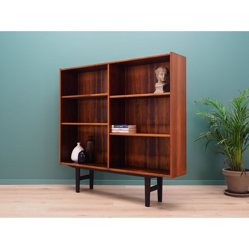 Vintage Bookcase in rosewood by Brouer Mobelfabrik 1960s