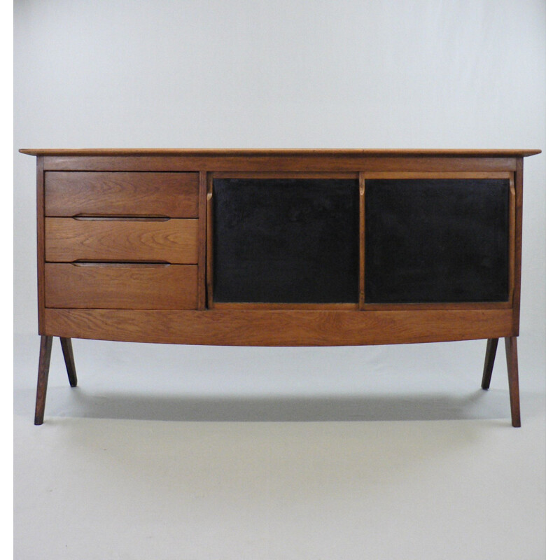 Vintage sideboard with compass legs, 1950