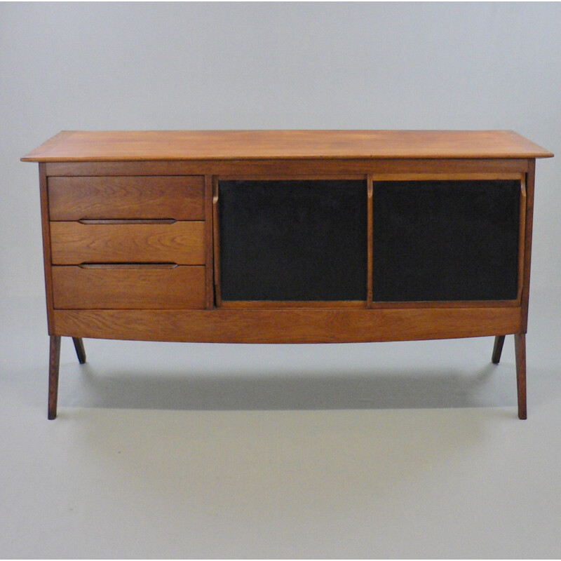 Vintage sideboard with compass legs, 1950