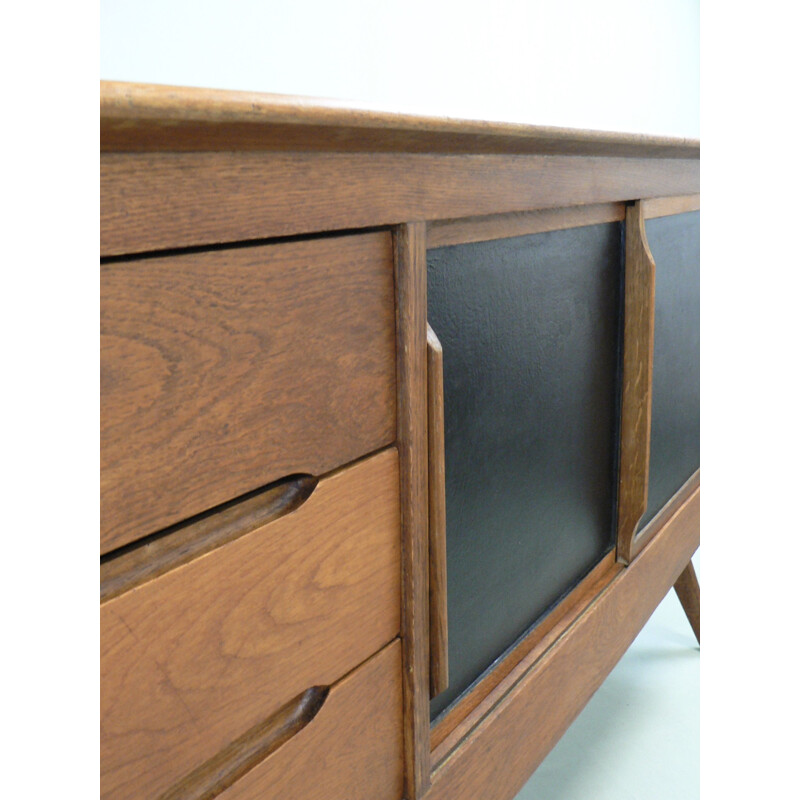 Vintage sideboard with compass legs, 1950