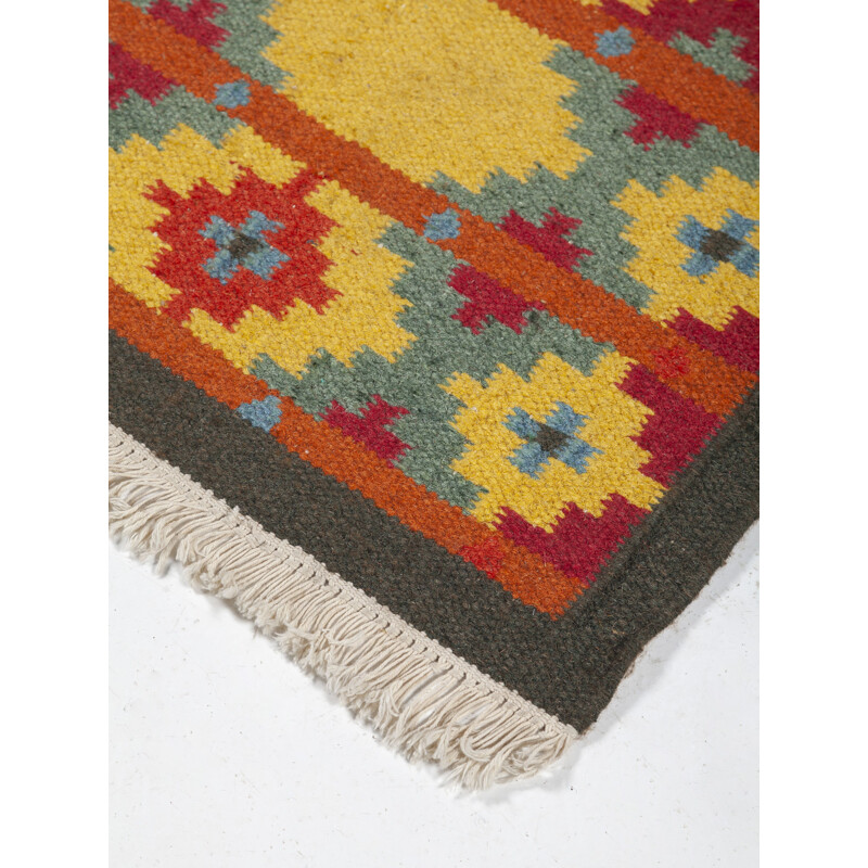 Vintage Swedish rug by Röllakan, 1970