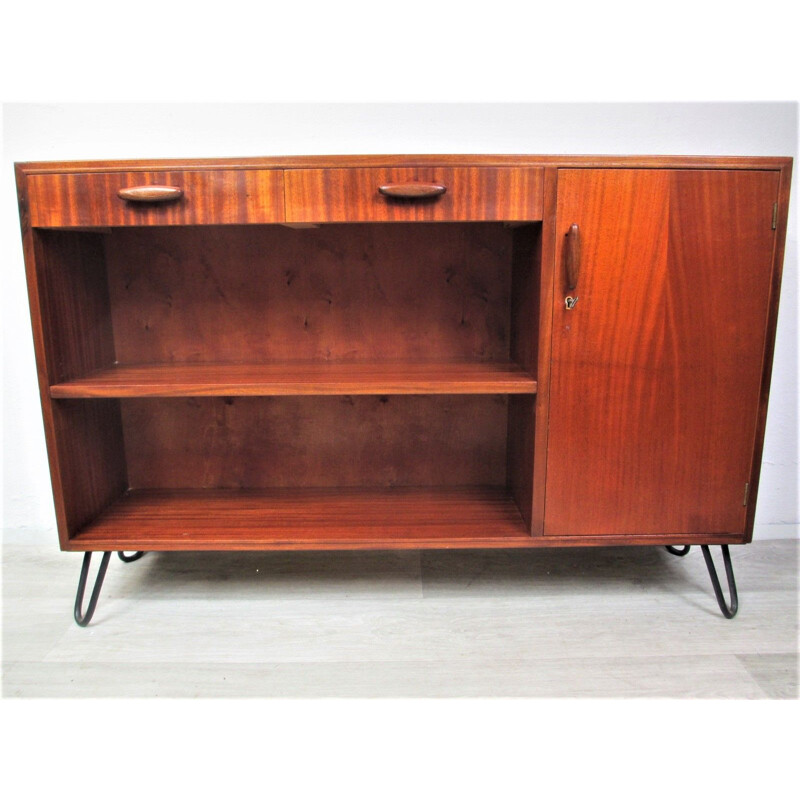 Mahogany vintage cabinet, 1950s