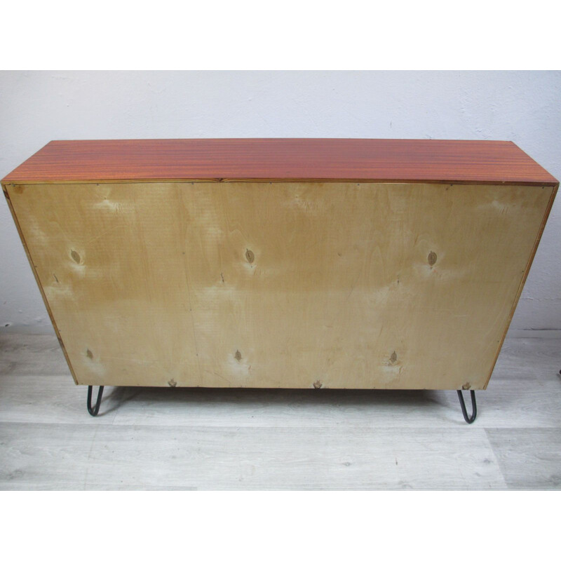 Mahogany vintage cabinet, 1950s